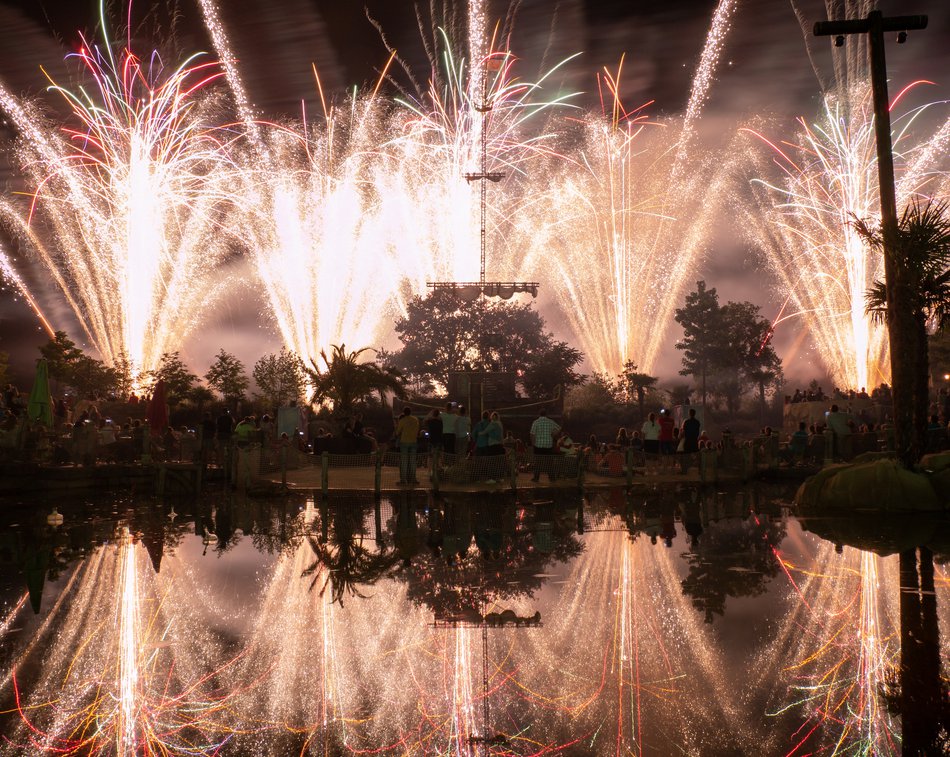 Geluidsarm vuurwerk Toverland