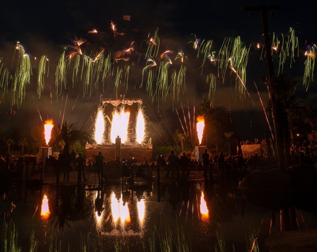 Vuurwerk zonder geluid